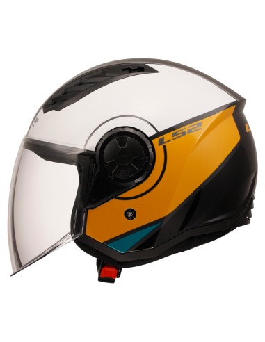 CASCO LS2 OF616 AIRFLOW II COVER WHI BRO TG.S ELI