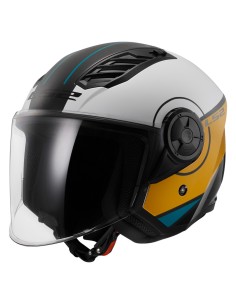 CASCO LS2 OF616 AIRFLOW II COVER WHI BRO TG.S ELI 2