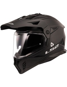 CASCO PIONER II MATT BLACK MX702 TG.XXL