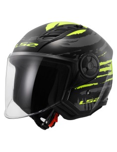 CASCO OF616 AIRFLOW II BRUSH BLACK H-V YELL TG.L