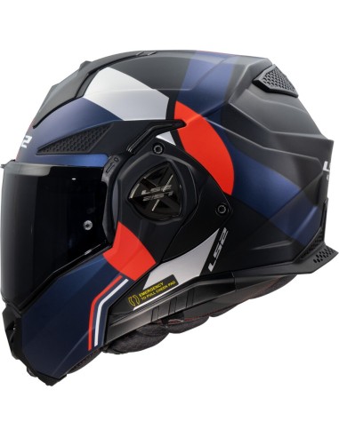 CASCO ADVANT X FF901 ULTRA BLUE RED TG.XXL ELI