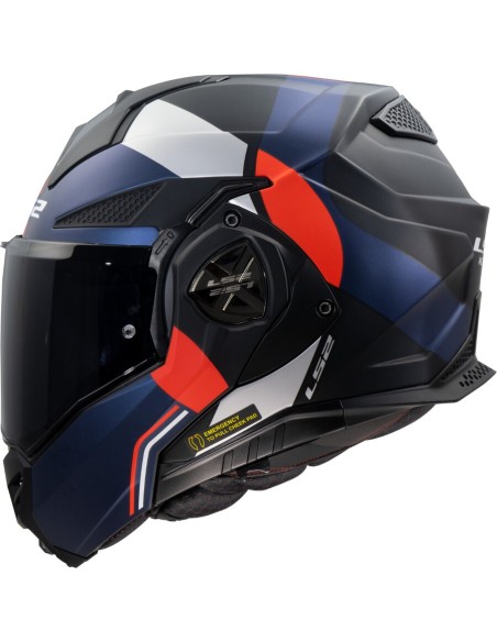 CASCO ADVANT X FF901 ULTRA BLUE RED TG.XXL ELI