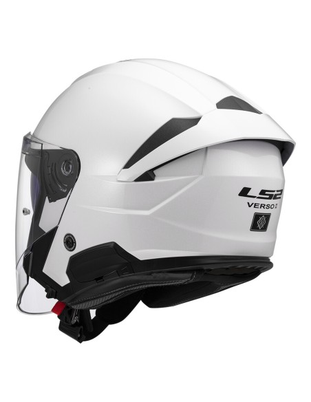 CASCO OF618 VERSO II SOLID WHITE TG.3XL LS2