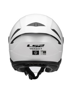 CASCO OF618 VERSO II SOLID WHITE TG.S LS2 2