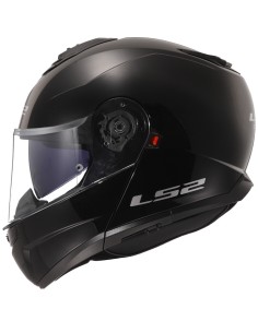 CASCO STROBE II FF908 GLOSS BLACK TG.M LS2 2