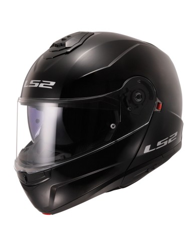 CASCO STROBE II FF908 GLOSS BLACK TG.XS LS2