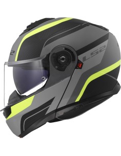 CASCO LS2 FF908 STROBE MONZA M.BLACK YELLOW TG.S 2