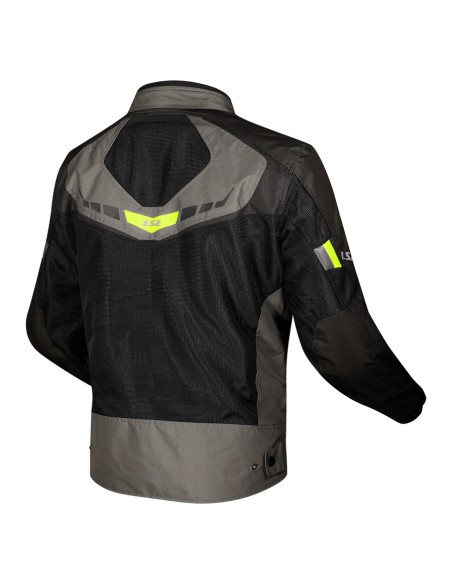 GIACCA GARDA UOMO GREEN BLACK H-V YELLOW TG.XL*ELI