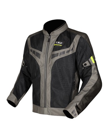 GIACCA GARDA UOMO GREEN BLACK H-V YELLOW TG.XL*ELI