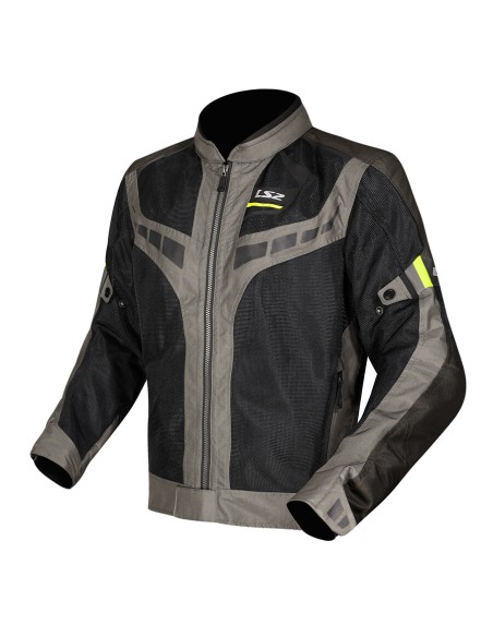GIACCA GARDA UOMO GREEN BLACK H-V YELLOW TG.XL*ELI