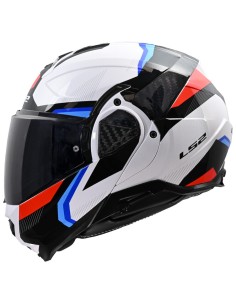 CASCO FF910 ADVANT II TRIPLE WHITE BLU RED TG.M