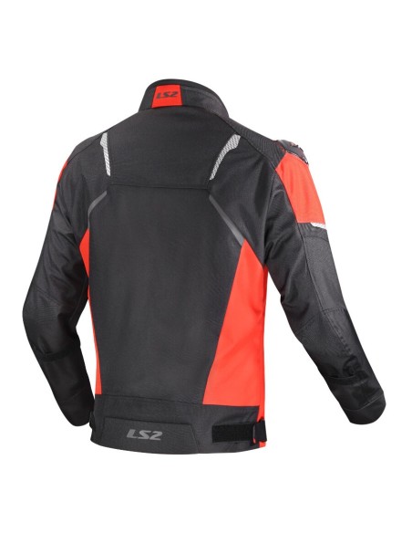 GIACCA MOTO UOMO ZOOM BLACK RED TG.2XL