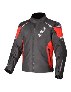 GIACCA MOTO UOMO ZOOM BLACK RED TG.2XL 2