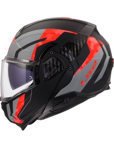 CASCO FF910 ADVANT II GLIDE BLACK GREY RED TG.L