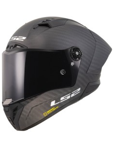 CASCO INTEGRALE LS2 FF805 THUNDER C GP AERO SPOILER M.BLACK-06 L