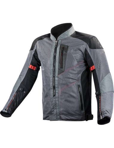 GIACCA UOMO ESTIVA- TRAFORATA LS2 ALBA MAN JACKET DARK GREY BLACK M