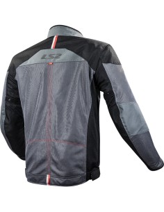 GIACCA UOMO ESTIVA- TRAFORATA LS2 ALBA MAN JACKET DARK GREY BLACK M 2