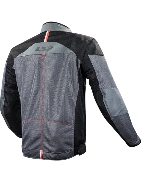 GIACCA UOMO ESTIVA- TRAFORATA LS2 ALBA MAN JACKET DARK GREY BLACK M