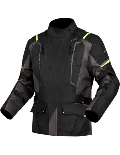 GIACCA MOTO UOMO NARVIK GREY BLACK H-V YELL TG.L 2