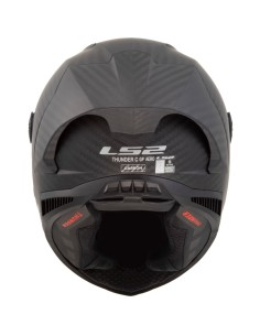 CASCO INTEGRALE LS2 FF805 THUNDER C GP AERO SPOILER M.BLACK-06 XL 2