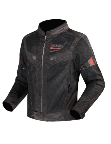 GIACCA UOMO GARDA BLACK RED TG.M*ELI*