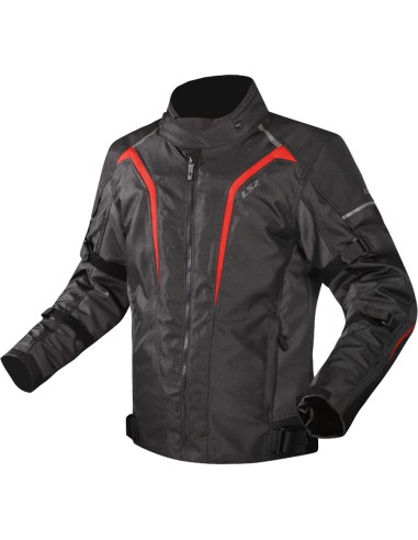 GIACCA MOTO UOMOL S2 SEPANG MAN JACKET BLACK GREY RED 4XL
