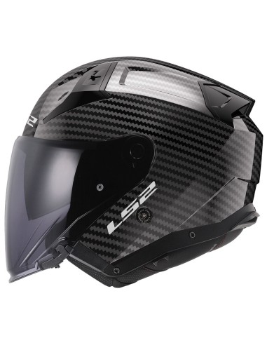 CASCO JET LS2 OF603 INFINITY II GLOSS CARBON-06 S