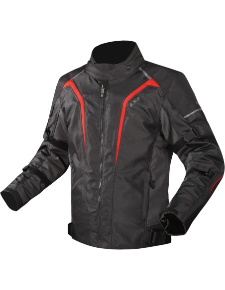 GIACCA MOTO UOMOL S2 SEPANG MAN JACKET BLACK GREY RED XL