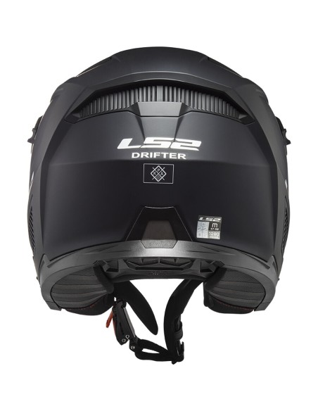 CASCO JET LS2 OF606 DRIFTER SOLID MATT BLACK-06 M