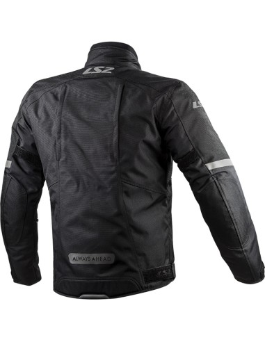 GIACCA UOMO DA MOTO LS2 SERRA EVO MAN JACKET BLACK XL