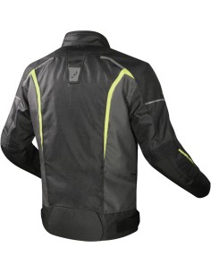 GIACCA MOTO UOMOL S2 SEPANG MAN JACKET BLACK GREY H-V YELLOW M 2