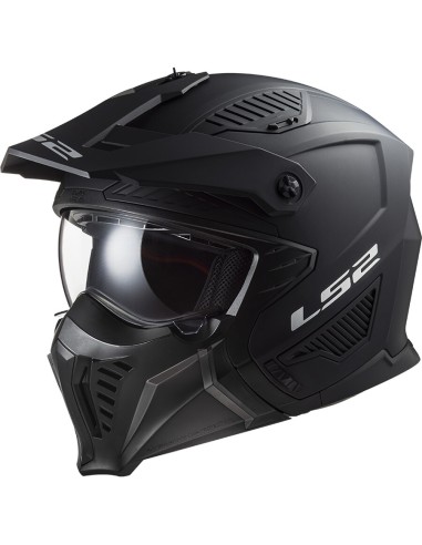CASCO JET LS2 OF606 DRIFTER SOLID MATT BLACK-06 XXL
