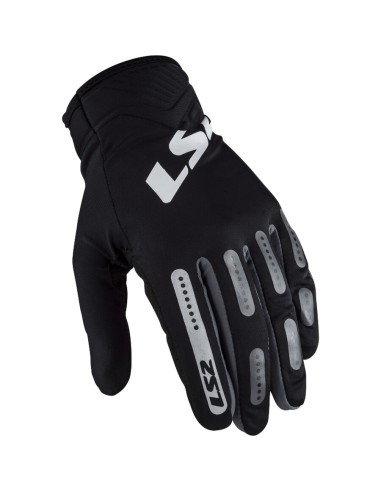 CP.GUANTI MOTO LS2 BEND MAN GLOVES BLACK GREY M