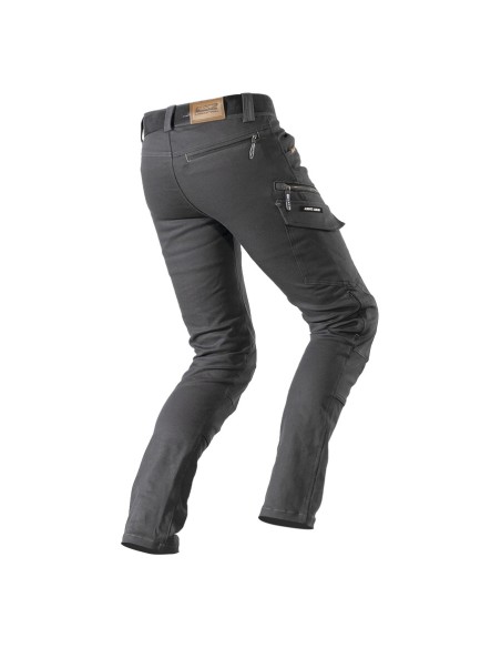 PANTALONE CARGO UOMO LS2 STRAIGHT MAN PANT DARK GREY M