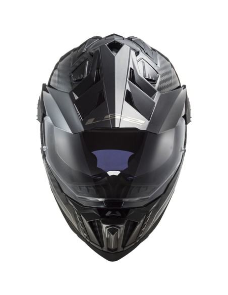 CASCO OFF ROAD CROSS LS2 MX701 C EXPLORER GLOSS CARBON-06 S