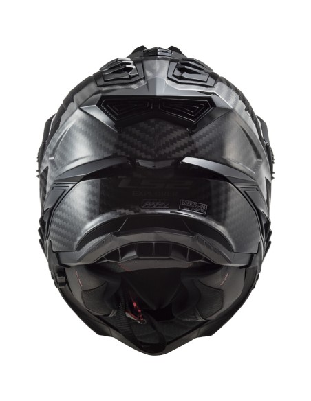 CASCO OFF ROAD CROSS LS2 MX701 C EXPLORER GLOSS CARBON-06 S
