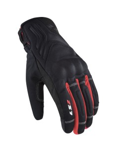 CP.GUANTI MOTO LS2 JET 2 MAN GLOVES BLACK RED M