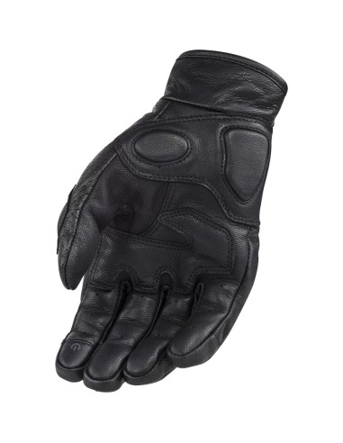 CP.GUANTI PELLE MOTO LS2 RUST MAN GLOVES BLACK LEATHER M