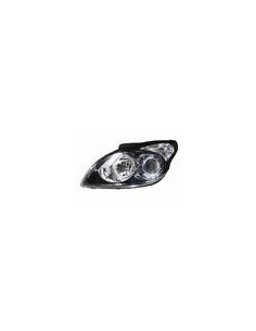 FARO ANTERIORE PROIETTORE SX H7-H1 PRED REG ELETT HYUNDAI I30 09/07 in poi  PARAB NERA