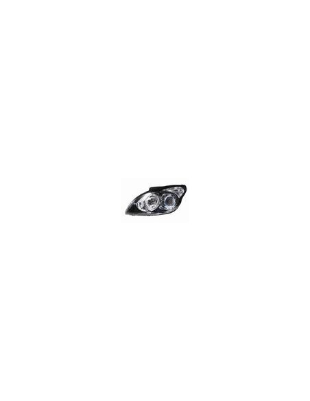 FARO ANTERIORE PROIETTORE SX H7-H1 PRED REG ELETT HYUNDAI I30 09/07 in poi  PARAB NERA