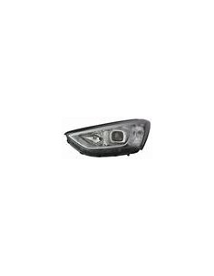 FARO ANTERIORE PROIETTORE SX 2H7 PRED REG ELETT LED HYUNDAI SANTA FE' 09/12 in poi
