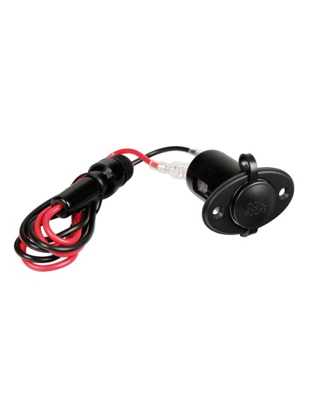 Kit presa corrente, montaggio ad incasso, 12/24V