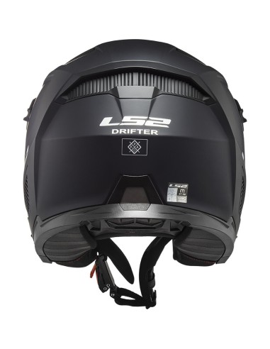 CASCO JET LS2 OF606 DRIFTER SOLID MATT BLACK-06 L