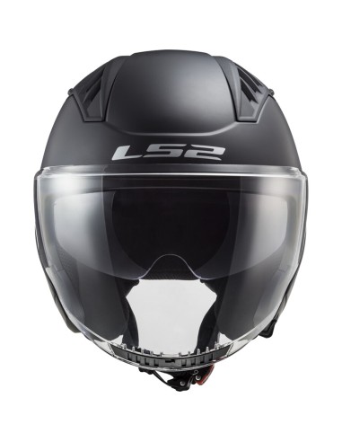 CASCO OF600 COPTER II MATT BLACK TG.XXL LS2