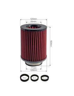 FILTRO ARIA UNIV.D 77 DOPPIO CONO