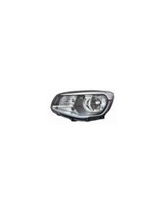 FARO ANTERIORE PROIETTORE SX H4 C/DRL PRED REG ELETT KIA SOUL 01/14 in poi  PARAB NERA