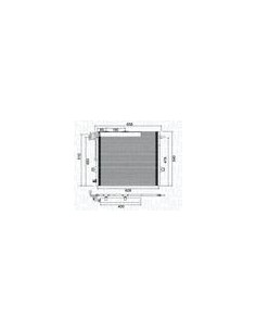 CONDENSATORE MERCEDES CLASSE M (W164)