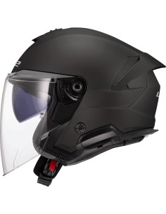 CASCO OF618 VERSO II SOLID MATT BLACK TG.L LS2