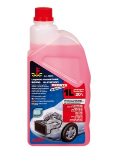 Superior-Rosso G12+, liquido radiatore - (-20°C/+105°C) - 1 L
