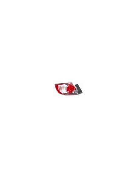 FANALE POSTERIORE S/P.DX ESTERNO BIANCO ROSSO MAZDA 3 01/09 in poi  5P
